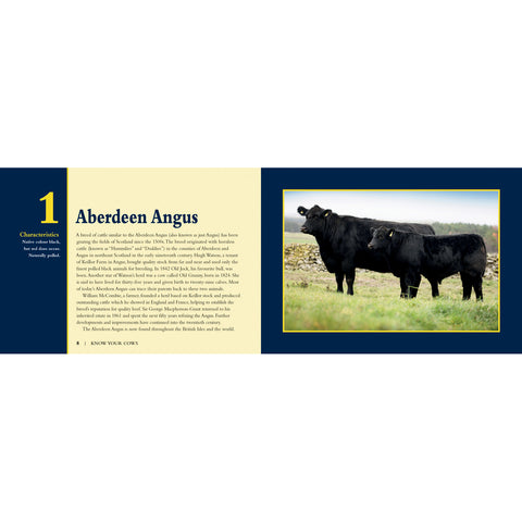 Book about cows
