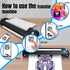 KVM Wireless Tattoo Stencil Printer - Tattoo Unleashed