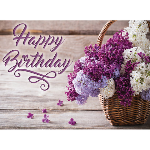 Lilac card