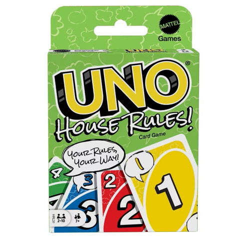UNO House Rules Card Game HRL31