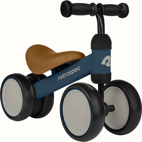 Retrospec Cricket Baby Walker Balance Bike in navy