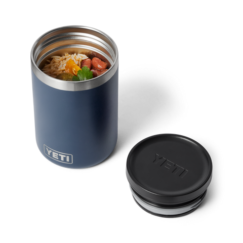 Yeti Rambler 16 oz. insulated food jar in navy