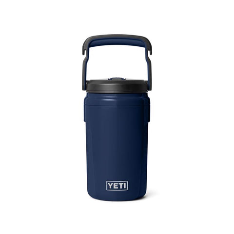 Yeti Silo 40 oz. insulated jug with straw cap in navy