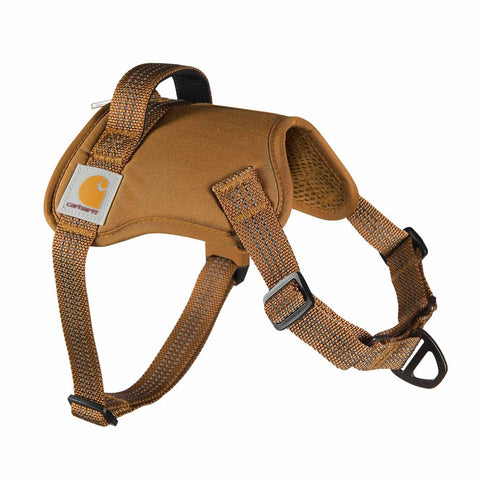 Carhartt Nylon Duck No Pull Dog Harness in Carhartt Brown