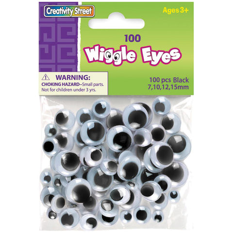 100 Paste-on Googly eyes