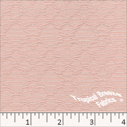 peach, Dainty Diamond Knit Dress Fabric 323549