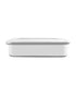 QWORK Stainless Steel Instrument Tray Organizer with Lid, 4 Pack - 8" Sterilization Container - Tattoo Unleashed