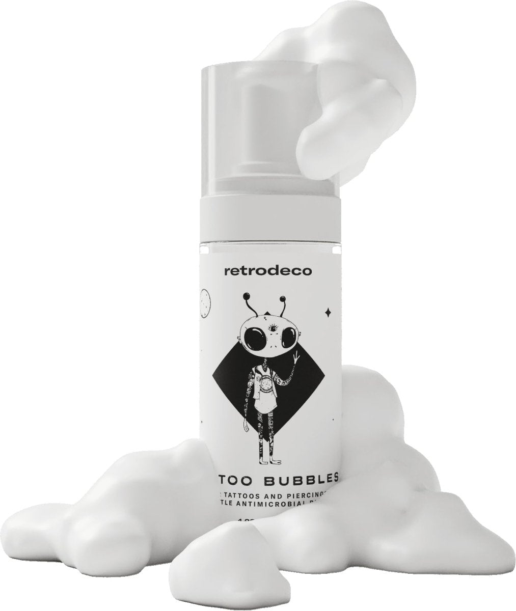 RetroDeco Foaming Tattoo Soap 4.2oz - Tattoo Unleashed