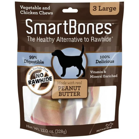 Large 3 Peanut Butter SmartBones SBPB-00218
