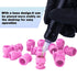Skull Tattoo Ink Cups Plastic - Pink 50pcs - Tattoo Unleashed