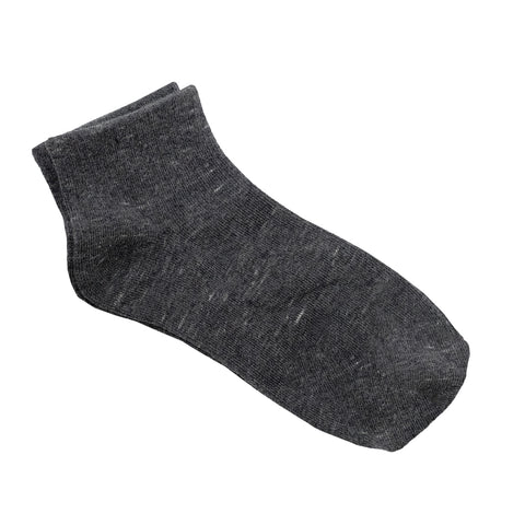 smoke, Girls' Ribbed Ankle Socks LA2003