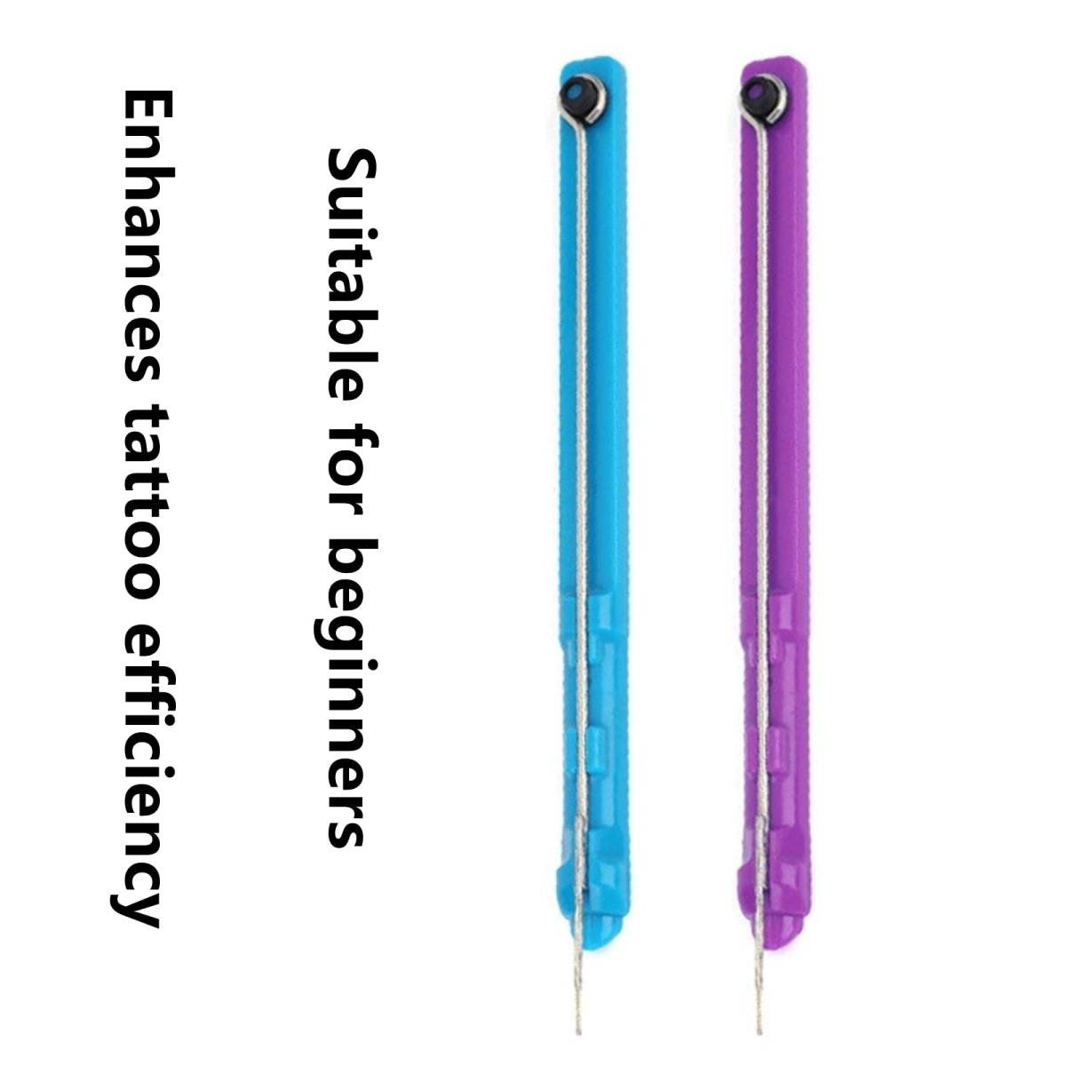 Stick and Poke Needle Holder (Purple & Blue) - Tattoo Unleashed