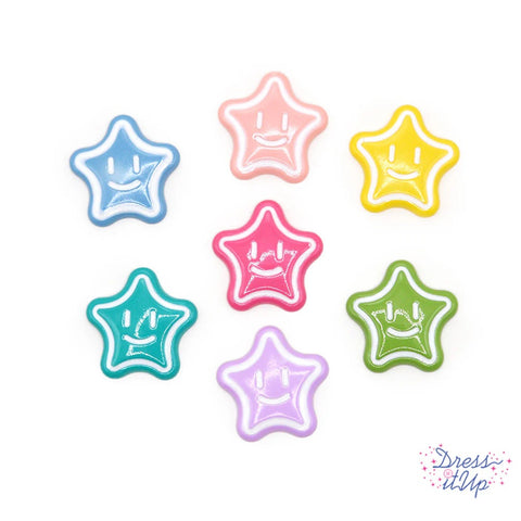 Dress It Up super stars smiley face embellishments