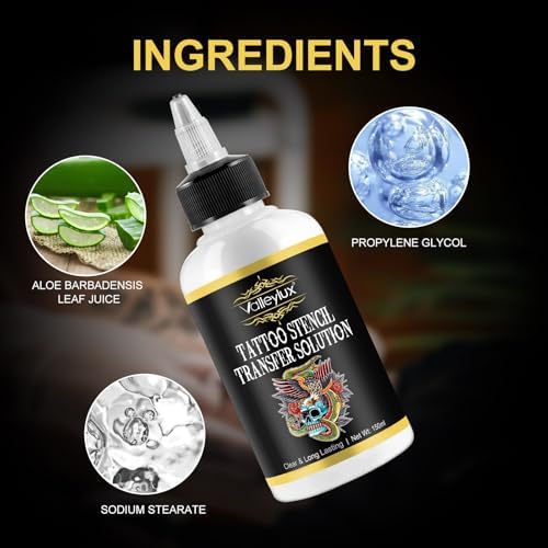 Tattoo Stencil Transfer Gel by Valleylux - 5.1 oz - Tattoo Unleashed