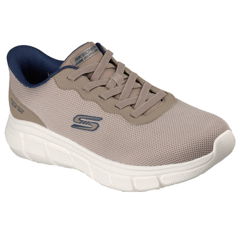 Skechers Slip-ins men's BOBS Sport Flex B Glacial Edge shoe in taupe