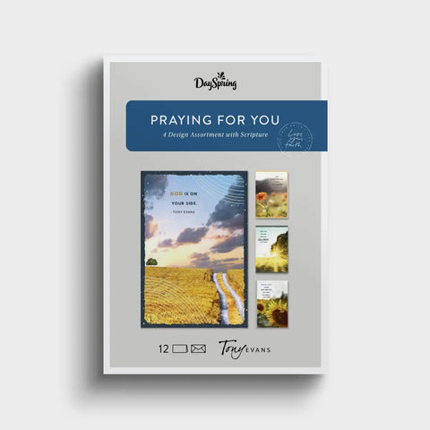 Tony Evans - Praying for You - 12 Boxed Cards and Envelopes U3102