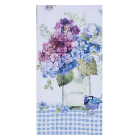 Whispers of Blue Vase Dual Purpose Kitchen Towel R8600