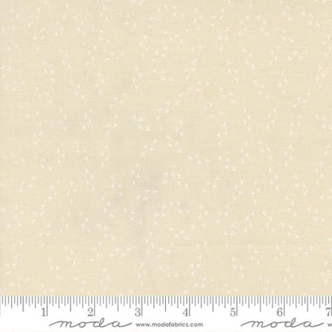 white, The Henhouse Collection Chicken Feet Cotton Fabric 48438