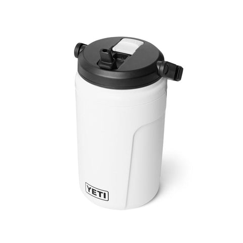 Yeti Silo 40 oz. insulated jug with straw cap in white