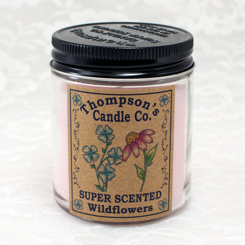 Wildflowers mini jar candle