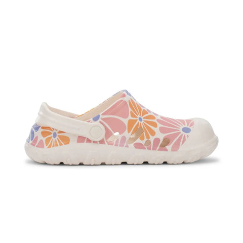 Western Chief women's Easies Petal Pop Clog side view