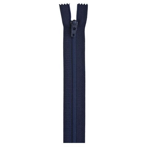 Navy  22-inch zipper
