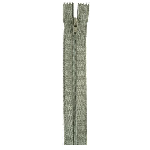 Green linen zipper