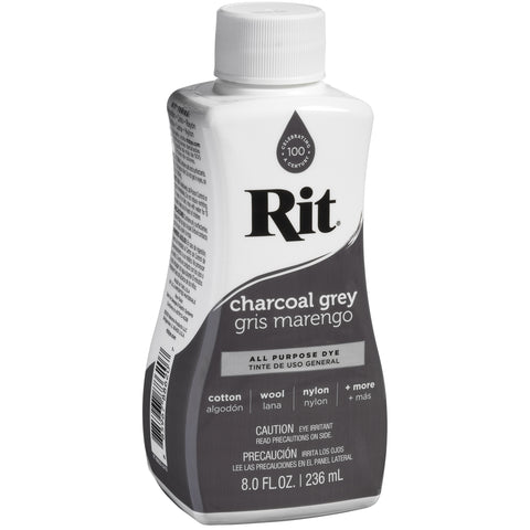 Charcoal Grey All Purpose Rit Dye