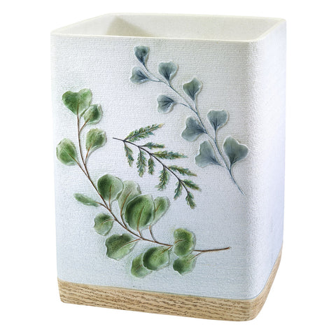 Ombre Leaves Waste Basket