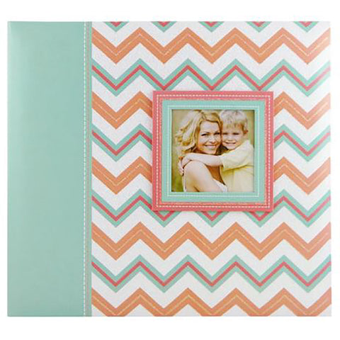 Glitter Pastel Chevron Scrapbook